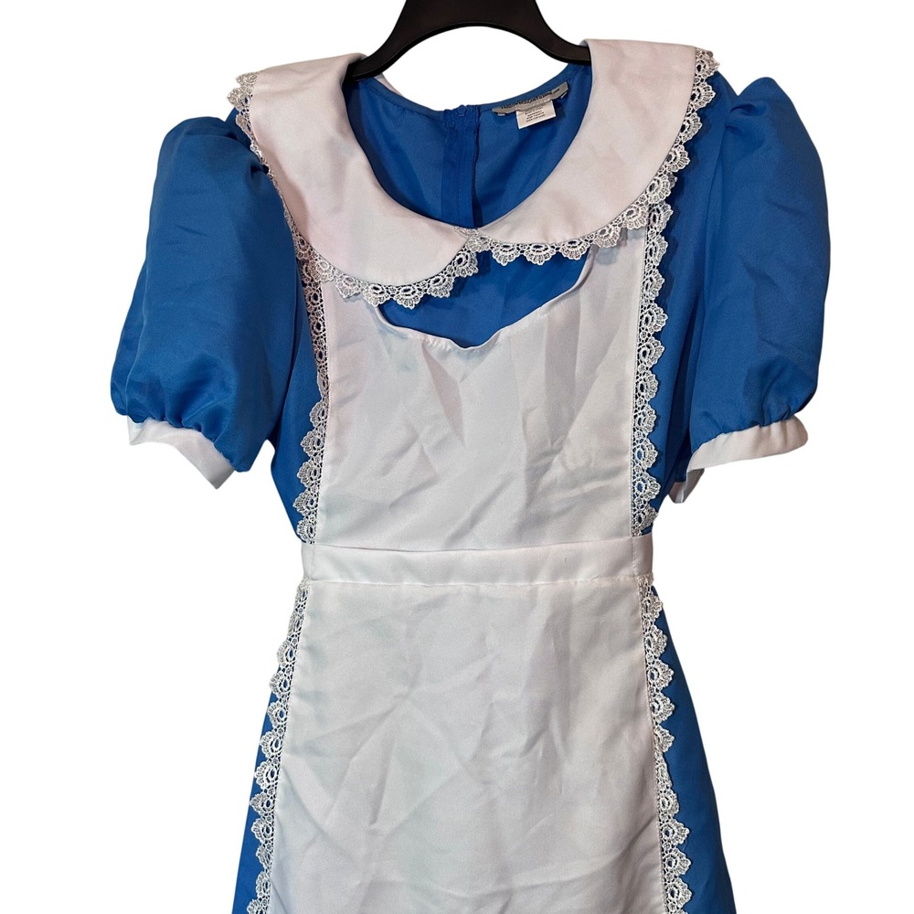 Alice in Wonderland Costume Blue Dress Apron Plus Size 2X Halloween Costumes